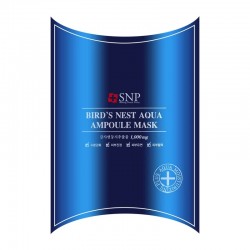 韩国原装进口snp燕窝补水面膜水库保湿美白珍珠面膜紧致肌肤10片装