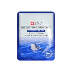 韩国原装进口snp燕窝补水面膜水库保湿美白珍珠面膜紧致肌肤10片装
