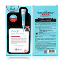 韩国原装进口Clinie/可莱丝WHP竹炭黑炭面膜保湿补水美白滋润深层清洁提亮10片装