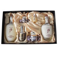 韩国原装进口后whoo天气丹套盒华泫水乳面霜三件套护肤套装 深度滋养（不计入包邮）