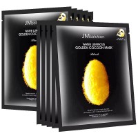 韩国原装进口JMsolution玻尿酸蚕丝补水保湿JM面膜淡斑提亮10片装