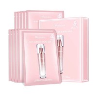 韩国原装进口JMsolution欧若拉樱花补水保湿提亮肤色玻尿酸水光10片装