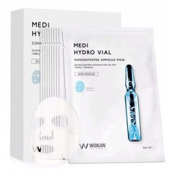 韩国原装进口元辰六重玻尿酸保湿修护面膜10片 林允同款