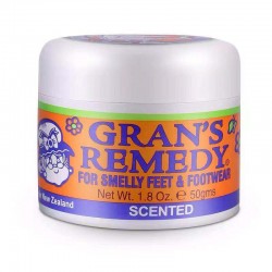 新西兰原装进口Grans remedy老奶奶臭脚粉50g清香味 除脚臭脚汗 臭脚克星