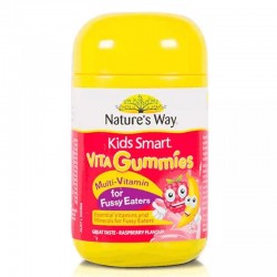 澳洲原装进口Nature's way佳思敏儿童复合多种维生素软糖60粒改善偏食挑食