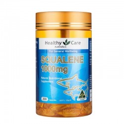 澳洲原装进口Healthy Care角鲨烯鱼肝油精华成人护心脑提升精力200粒