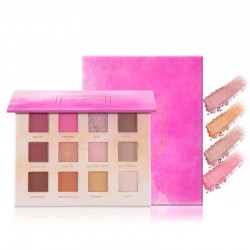 Cuir眼影盘网红同款大理石哑光裸妆不晕染大地色少女系眼影