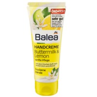 德国原装进口Balea芭乐雅牛奶柠檬清香气味滋润不油腻护手霜100ml（限量版）