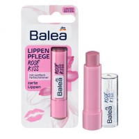 德国原装进口Balea芭乐雅玫瑰之吻淡化唇纹去死皮滋润修护唇膏 玫瑰香气（限量版）