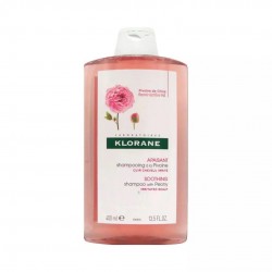 法国原装进口KLORANE蔻萝兰洗发水芍药精华 舒缓头皮 改善头痒 去屑止痒400ml（不计入包邮金额）