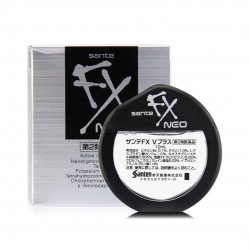 日本原装进口Sante 参天FX NEO清凉型眼药水 缓解眼部疲劳充血 12ml