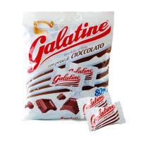 意大利进口Galatine佳乐定巧克力味高钙营养牛奶糖115g