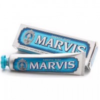意大利进口最新版MARVIS马尔维斯牙膏清新薄荷味85ml 去火防燥 减少舌苔 健康牙龈 薄荷香型 气味清新（不计入包邮金额）