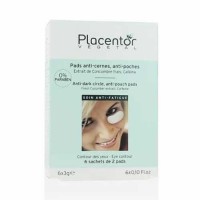 法国进口Placentor植物胎盘补水去黑眼圈眼袋细纹紧致脸眼膜贴6对