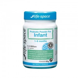 澳洲原装进口life space新生儿婴幼儿婴儿益生菌粉调理肠胃助消化（1-6个月）